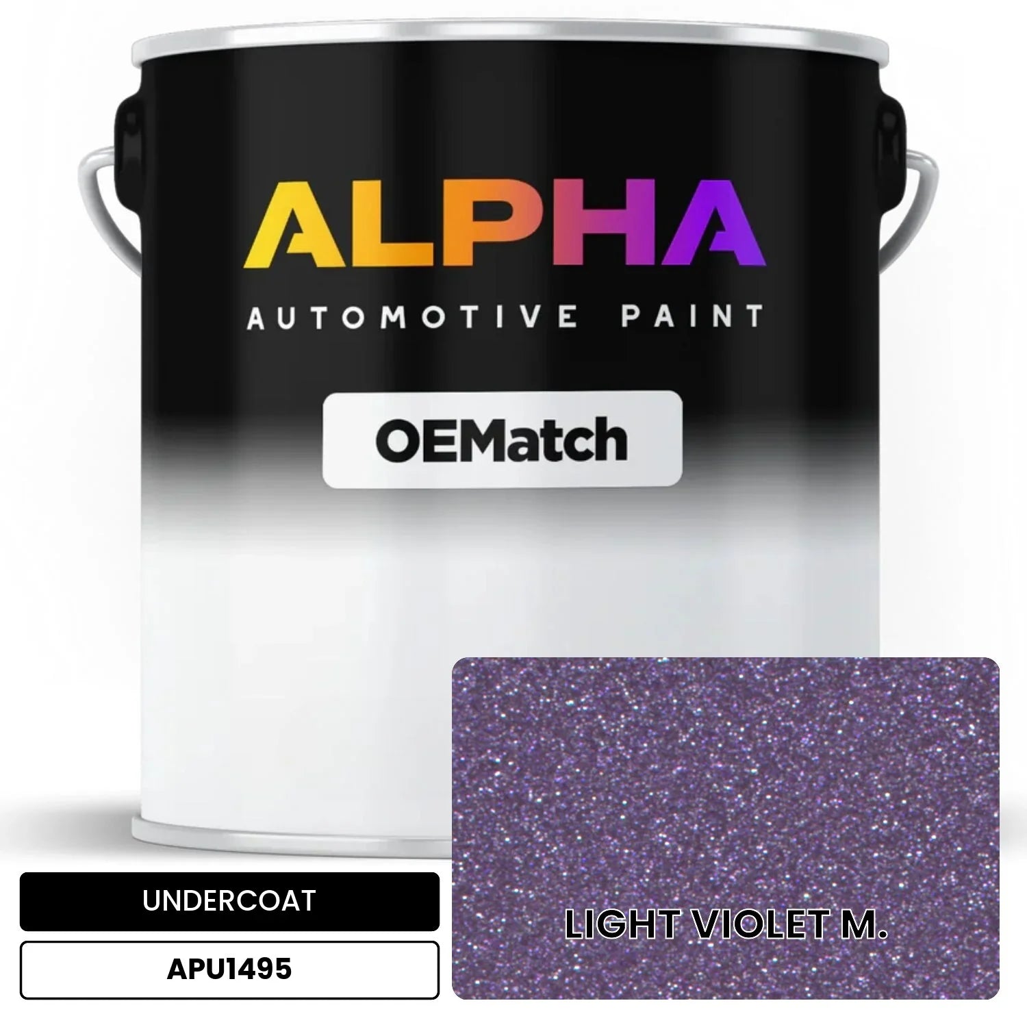 APAPU1495 LIGHT VIOLET M. OEMatch Automotive Undercoat