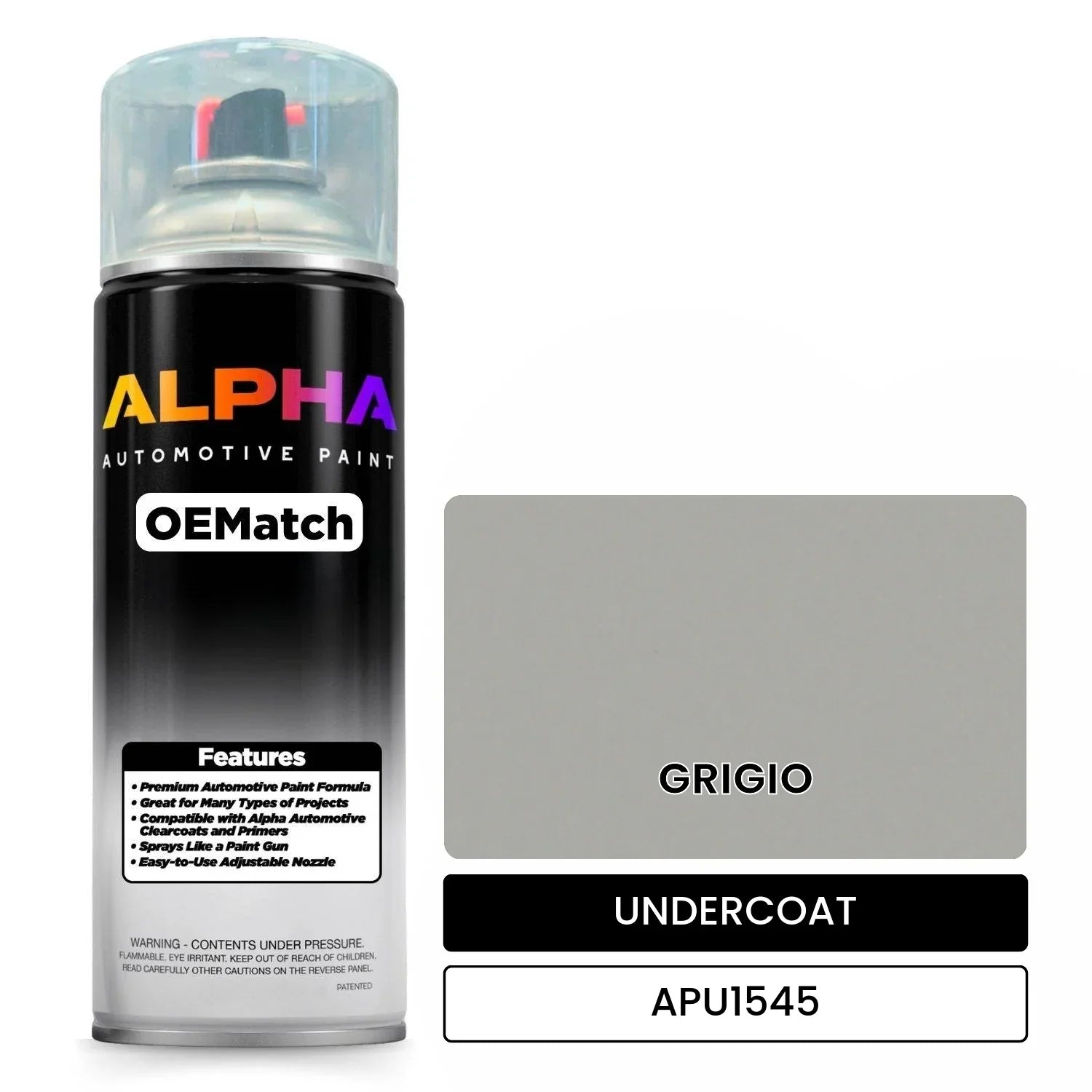 APAPU1545 GRIGIO OEMatch Spraycan Undercoat