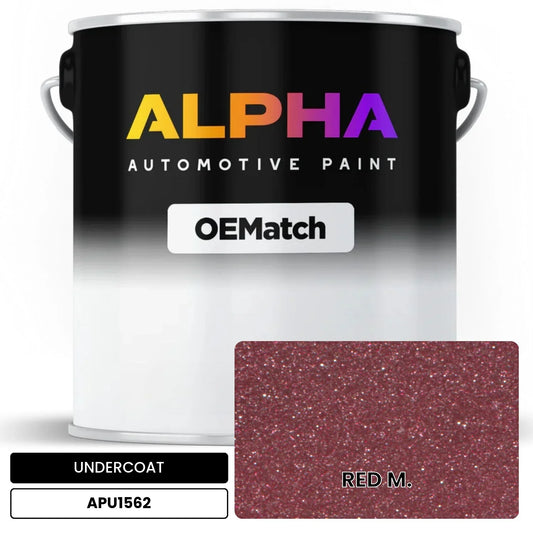 APAPU1562 RED M. OEMatch Automotive Undercoat