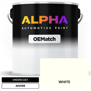 APU158 WHITE | OEMatch Automotive Undercoat