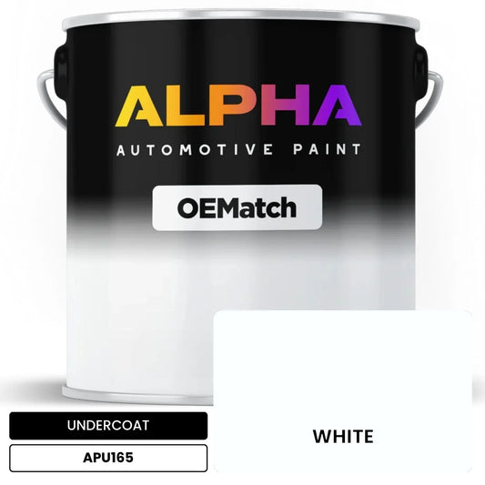 APAPU165 WHITE OEMatch Automotive Undercoat