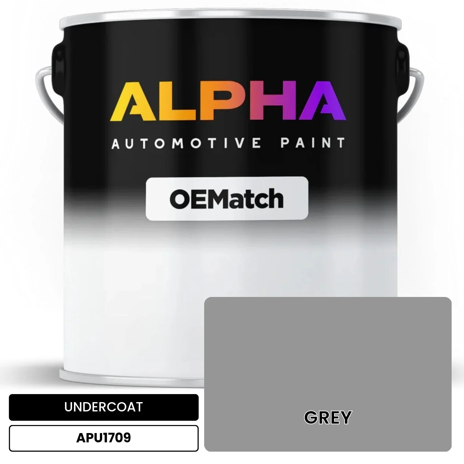 APAPU1709 GREY OEMatch Automotive Undercoat