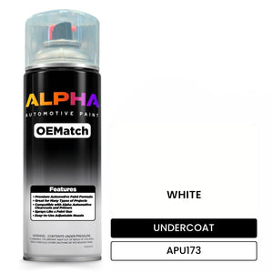 APU173 WHITE | OEMatch Automotive Spraycan Undercoat