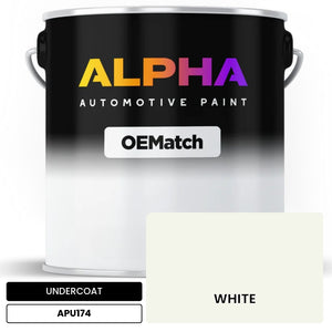 APU174 WHITE | OEMatch Automotive Undercoat