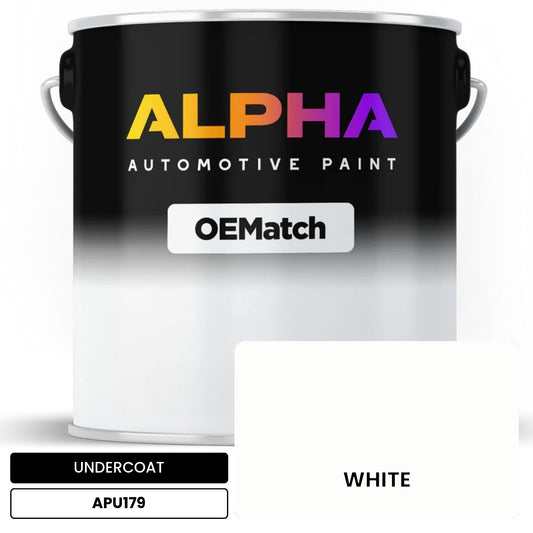APAPU179 WHITE OEMatch Automotive Undercoat