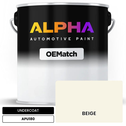 APAPU180 BEIGE OEMatch Automotive Undercoat