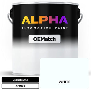 APU183 WHITE | OEMatch Automotive Undercoat