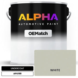 APU198 WHITE | OEMatch Automotive Undercoat