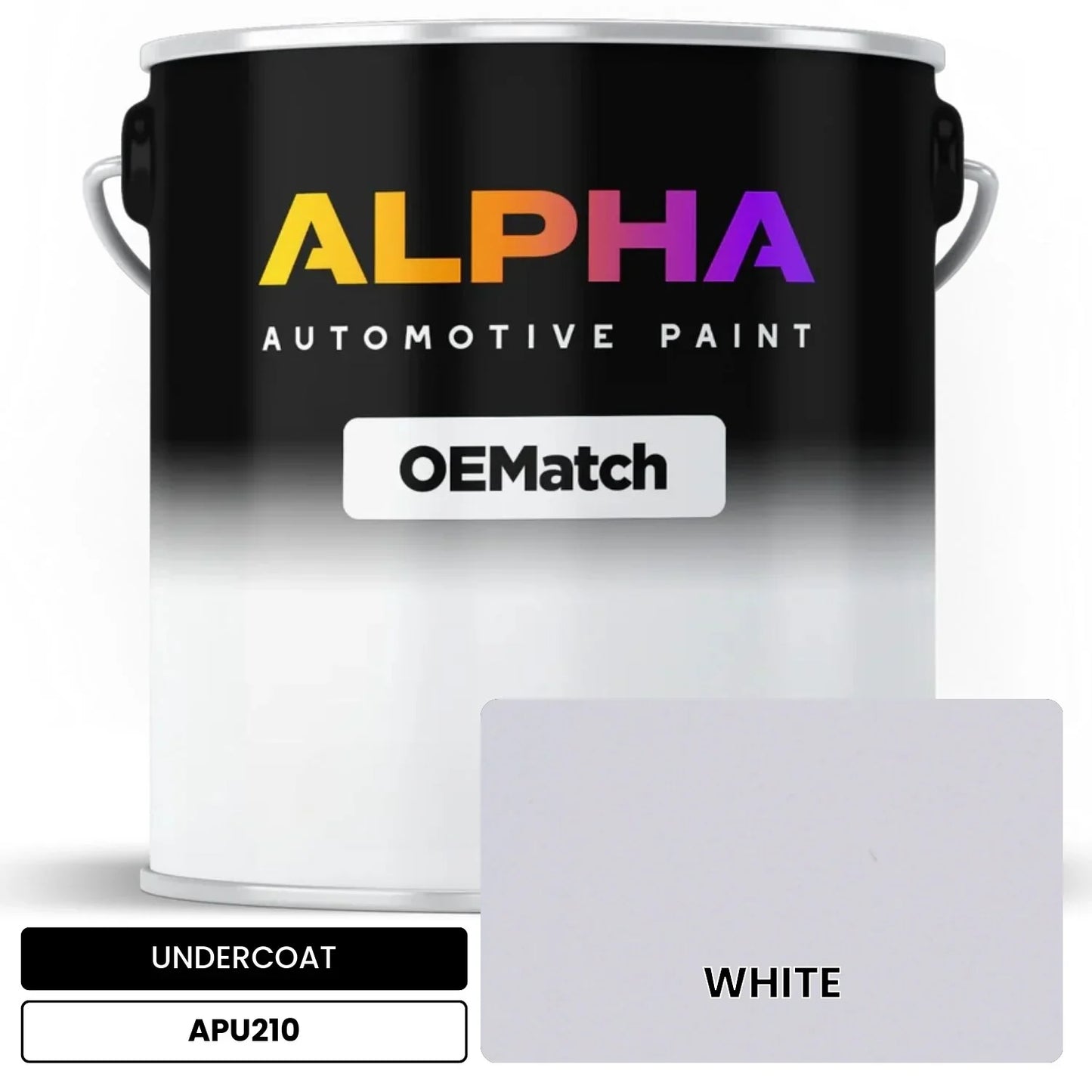 APAPU210 WHITE OEMatch Automotive Undercoat
