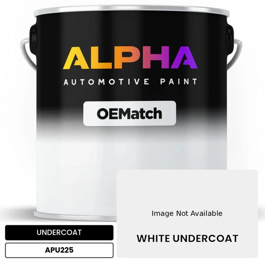 APAPU225 WHITE UNDERCOAT OEMatch Automotive Undercoat
