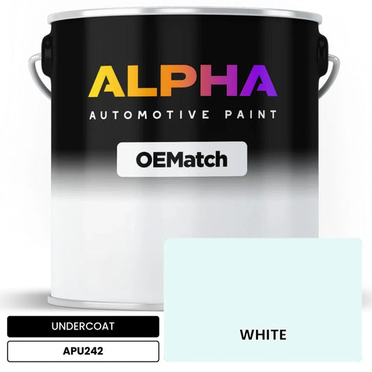 APAPU242 WHITE OEMatch Automotive Undercoat