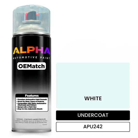 APAPU242 WHITE OEMatch Spraycan Undercoat