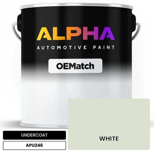 APAPU246 WHITE OEMatch Automotive Undercoat