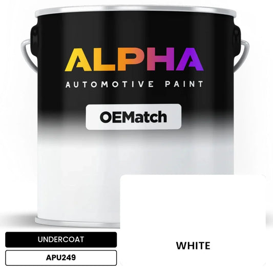 APAPU249 WHITE OEMatch Automotive Undercoat