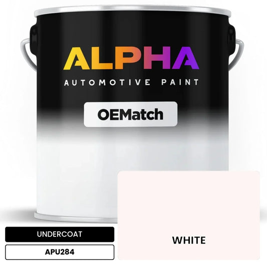 APAPU284 WHITE OEMatch Automotive Undercoat