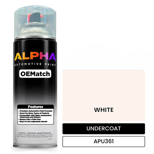 APAPU361 WHITE OEMatch Spraycan Undercoat