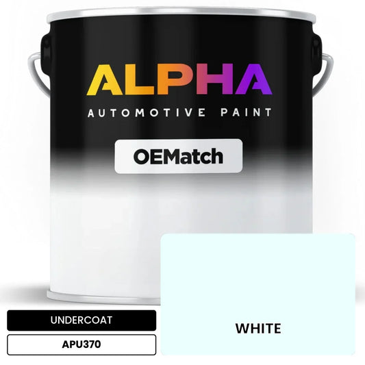 APAPU370 WHITE OEMatch Automotive Undercoat