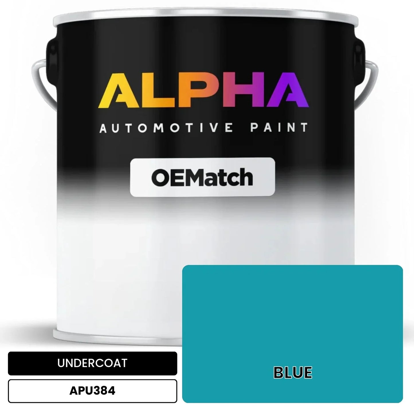 APAPU384 BLUE OEMatch Automotive Undercoat
