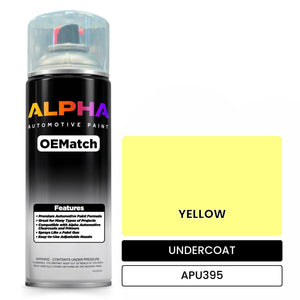 APU395 YELLOW | OEMatch Automotive Spraycan Undercoat