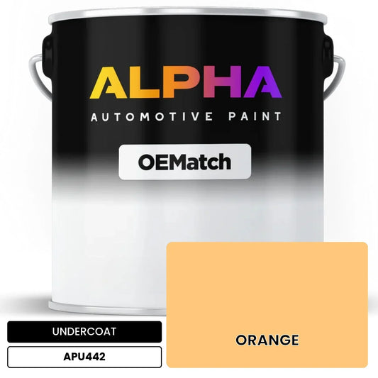 APAPU442 ORANGE OEMatch Automotive Undercoat