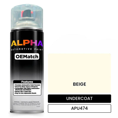 APU474 BEIGE | OEMatch Automotive Spraycan Undercoat