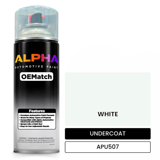 APAPU507 WHITE OEMatch Spraycan Undercoat