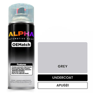 APU681 GREY | OEMatch Automotive Spraycan Undercoat