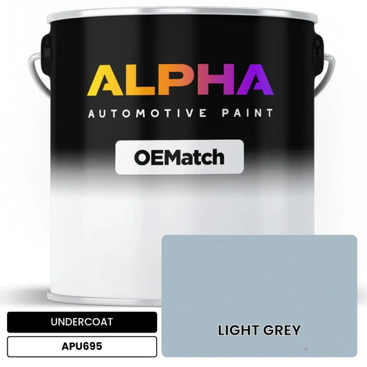 APAPU695 LIGHT GREY OEMatch Automotive Undercoat