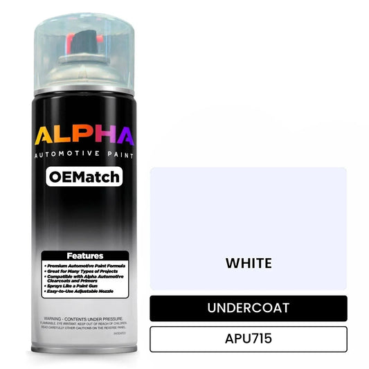 APAPU715 WHITE OEMatch Spraycan Undercoat