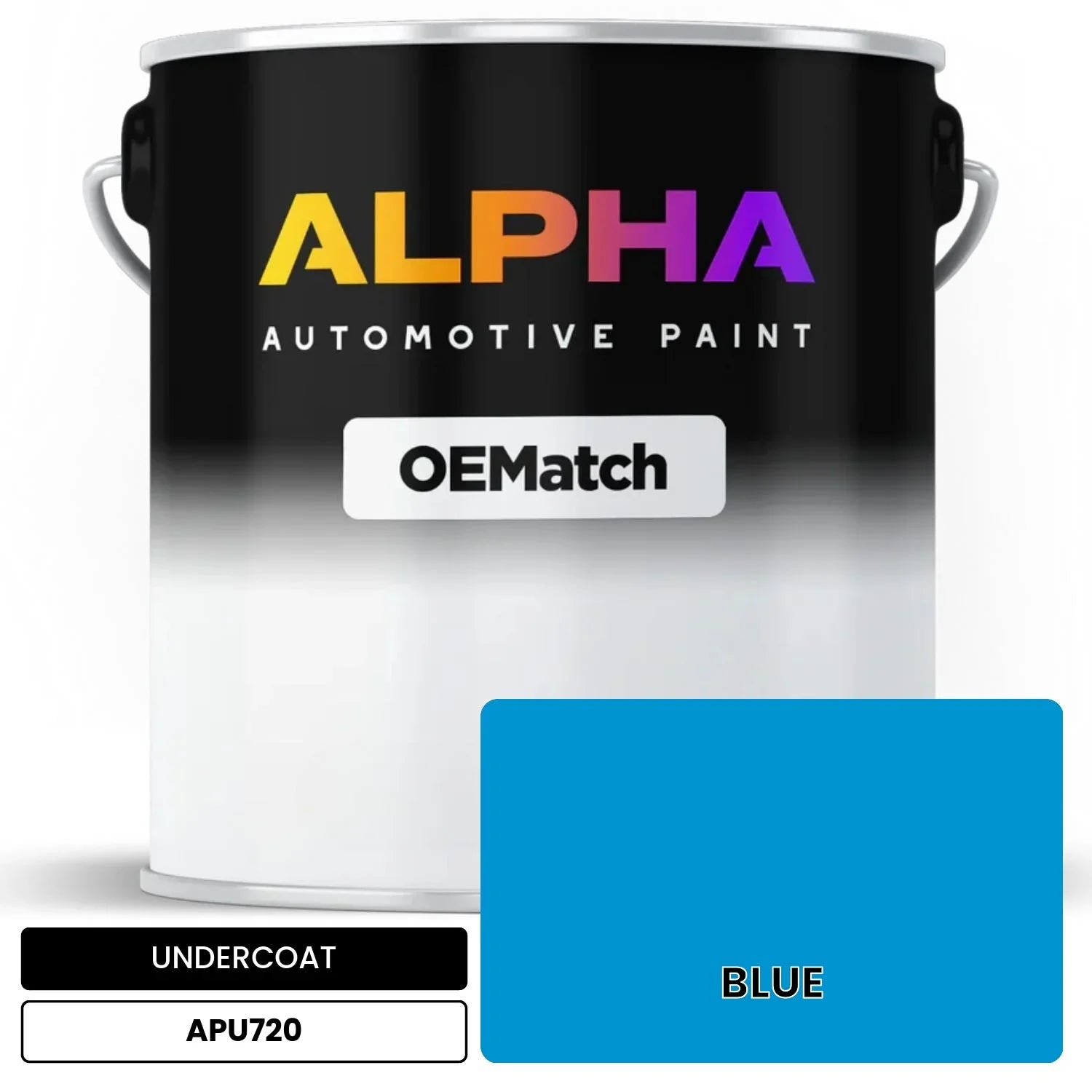 APAPU720 BLUE OEMatch Automotive Undercoat