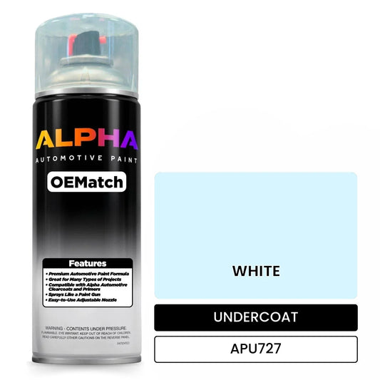 APAPU727 WHITE OEMatch Spraycan Undercoat