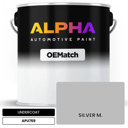 APAPU769 SILVER M. OEMatch Automotive Undercoat