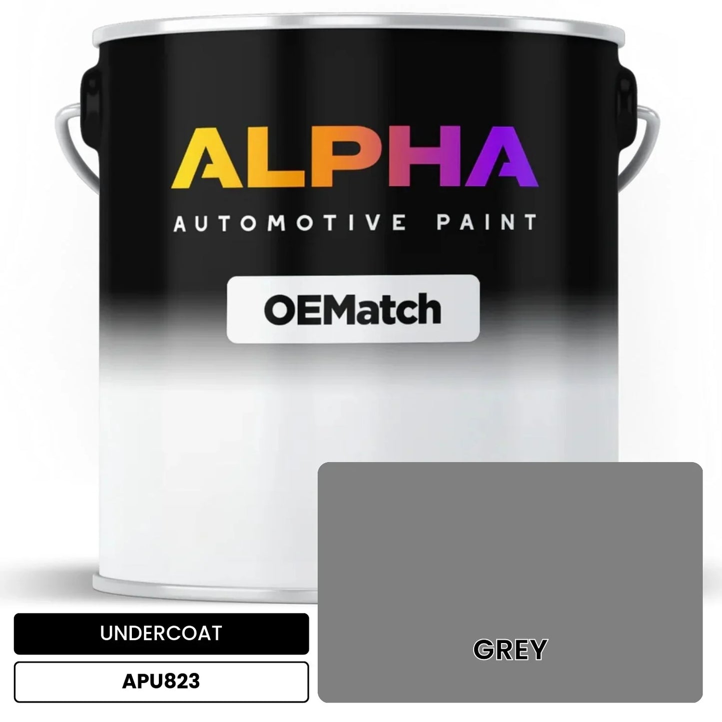 APAPU823 GREY OEMatch Automotive Undercoat
