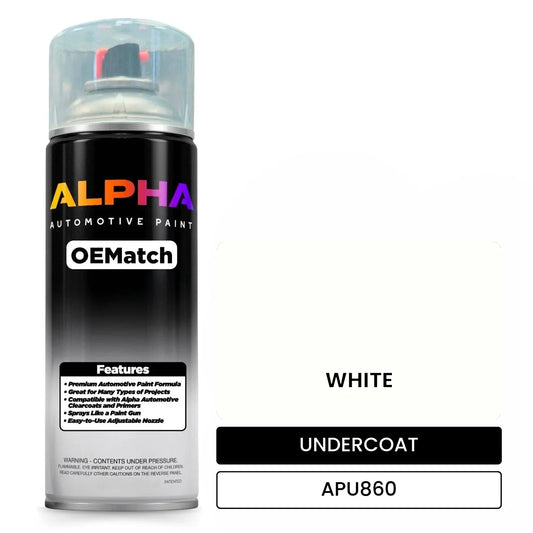 APAPU860 WHITE OEMatch Spraycan Undercoat