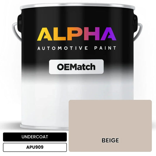 APAPU909 BEIGE OEMatch Automotive Undercoat
