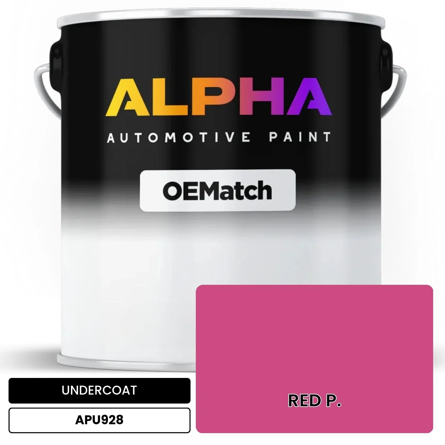 APAPU928 RED P. OEMatch Automotive Undercoat