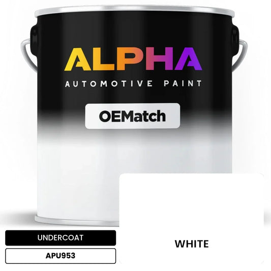 APAPU953 WHITE OEMatch Automotive Undercoat