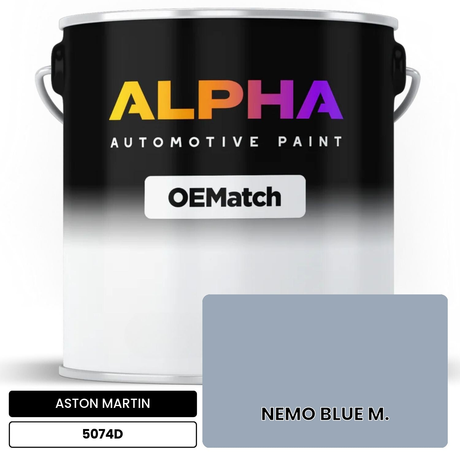 ASTON MARTIN NEMO BLUE M. 5074D OEMatch Basecoat