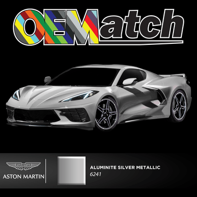 Aston Martin Aluminite Silver Metallic | OEM Drop-In Pigment - The Spray Source - Alpha Pigments