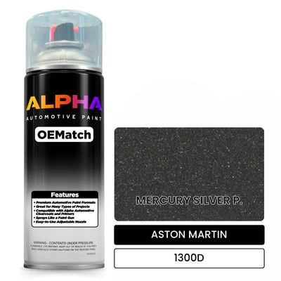ASTON MARTIN MERCURY SILVER P. 1300D | OEMatch Automotive Spraycan