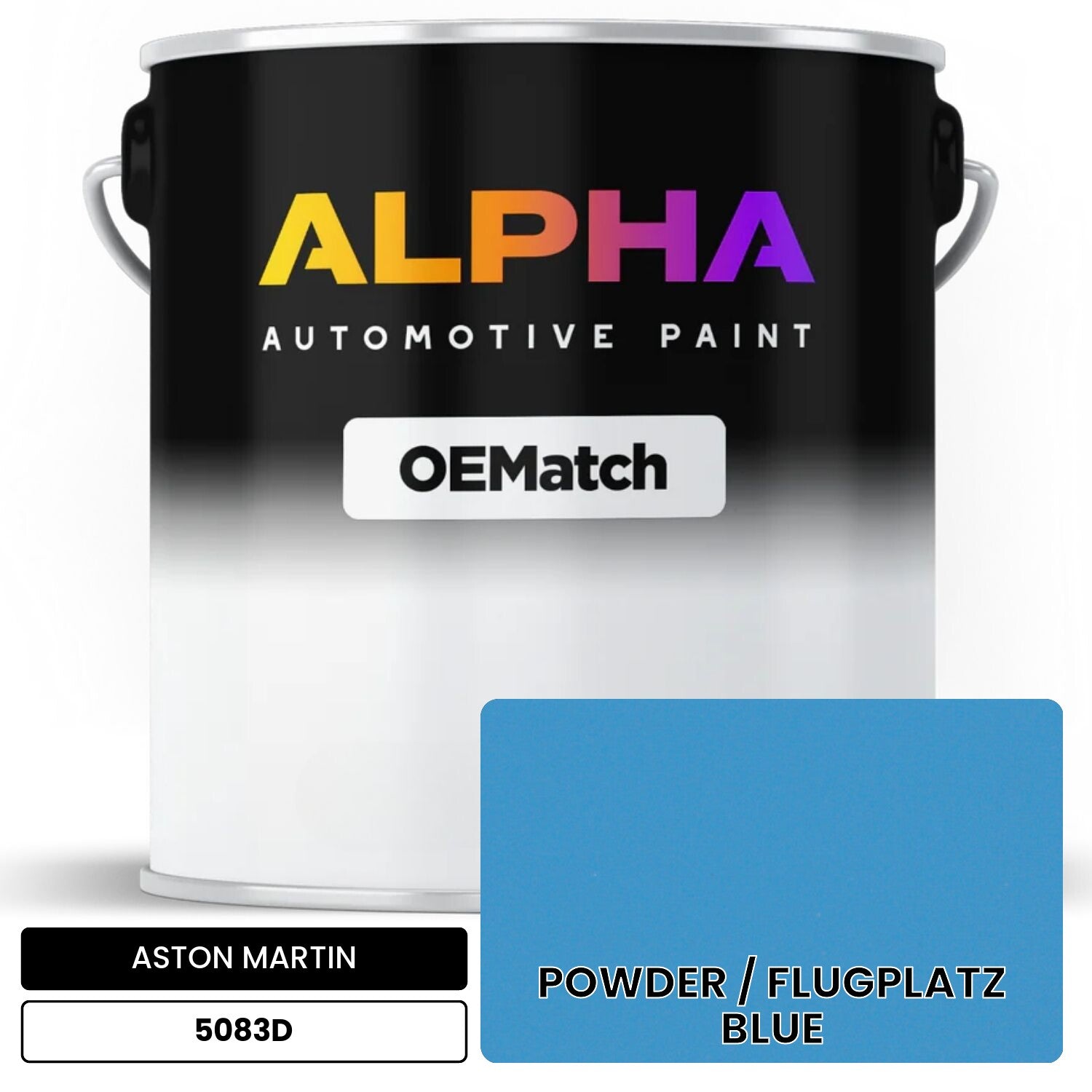 ASTON MARTIN  5083D OEMatch Basecoat
