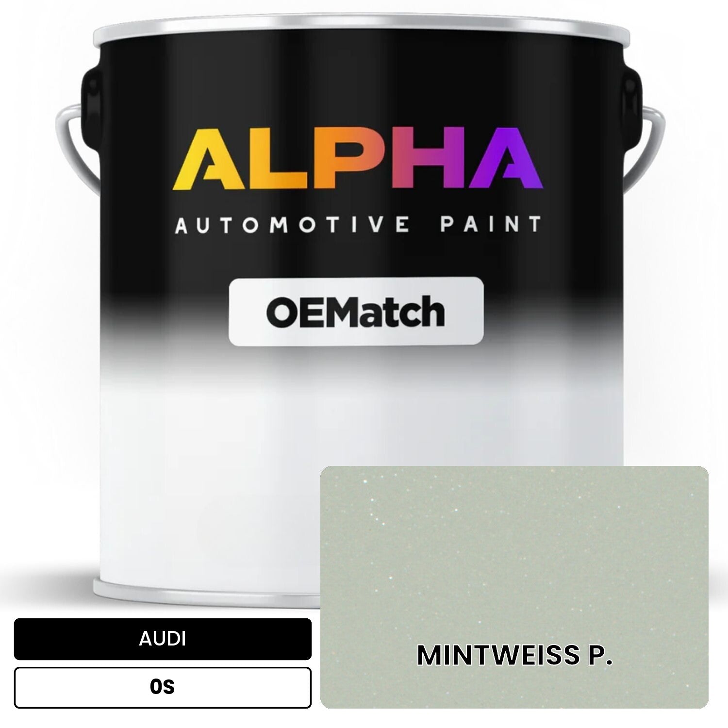 AUDI Aquamint 0S OEMatch Basecoat