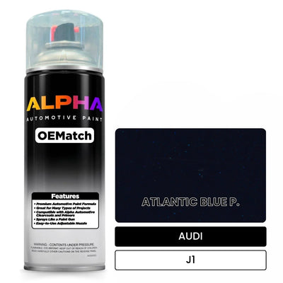 AUDI ATLANTIC BLUE P. J1 | OEMatch Automotive Spraycan