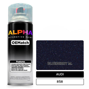 AUDI Blueberry Metallic R5R | OEMatch Automotive Spraycan