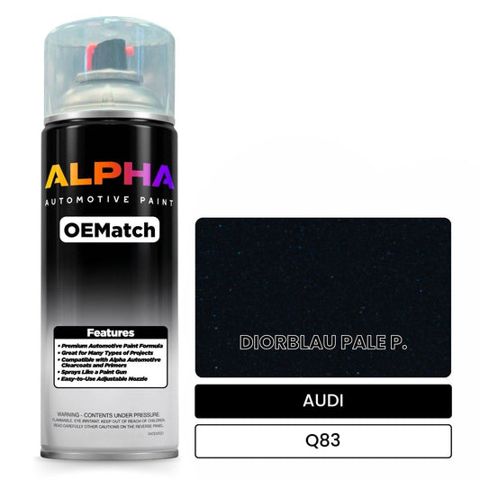 AUDI Dior Blue Pale Q83 OEMatch Spraycan