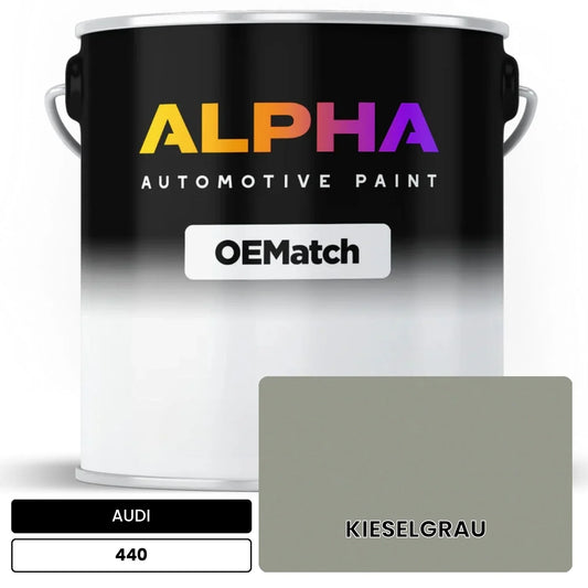 AUDI Flint Gray 440 OEMatch Basecoat