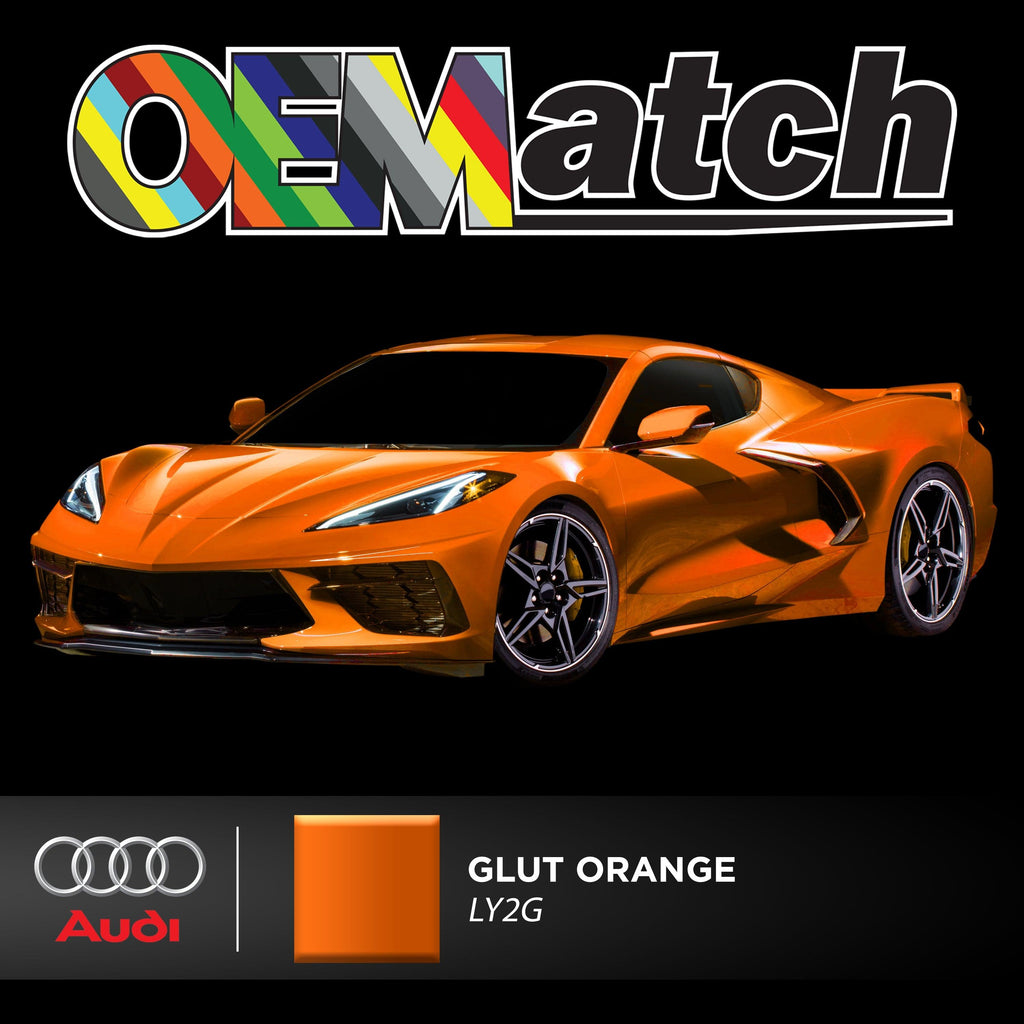 Audi Glut Orange | OEM Drop-In Pigment - The Spray Source - Alpha Pigments
