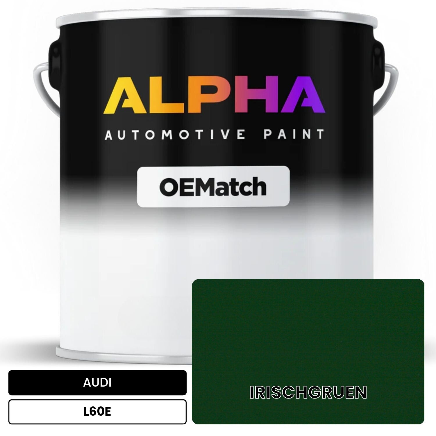 AUDI Irish Green L60E OEMatch Basecoat