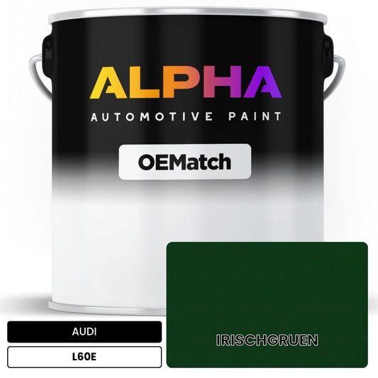 AUDI Irish Green L60E OEMatch Basecoat