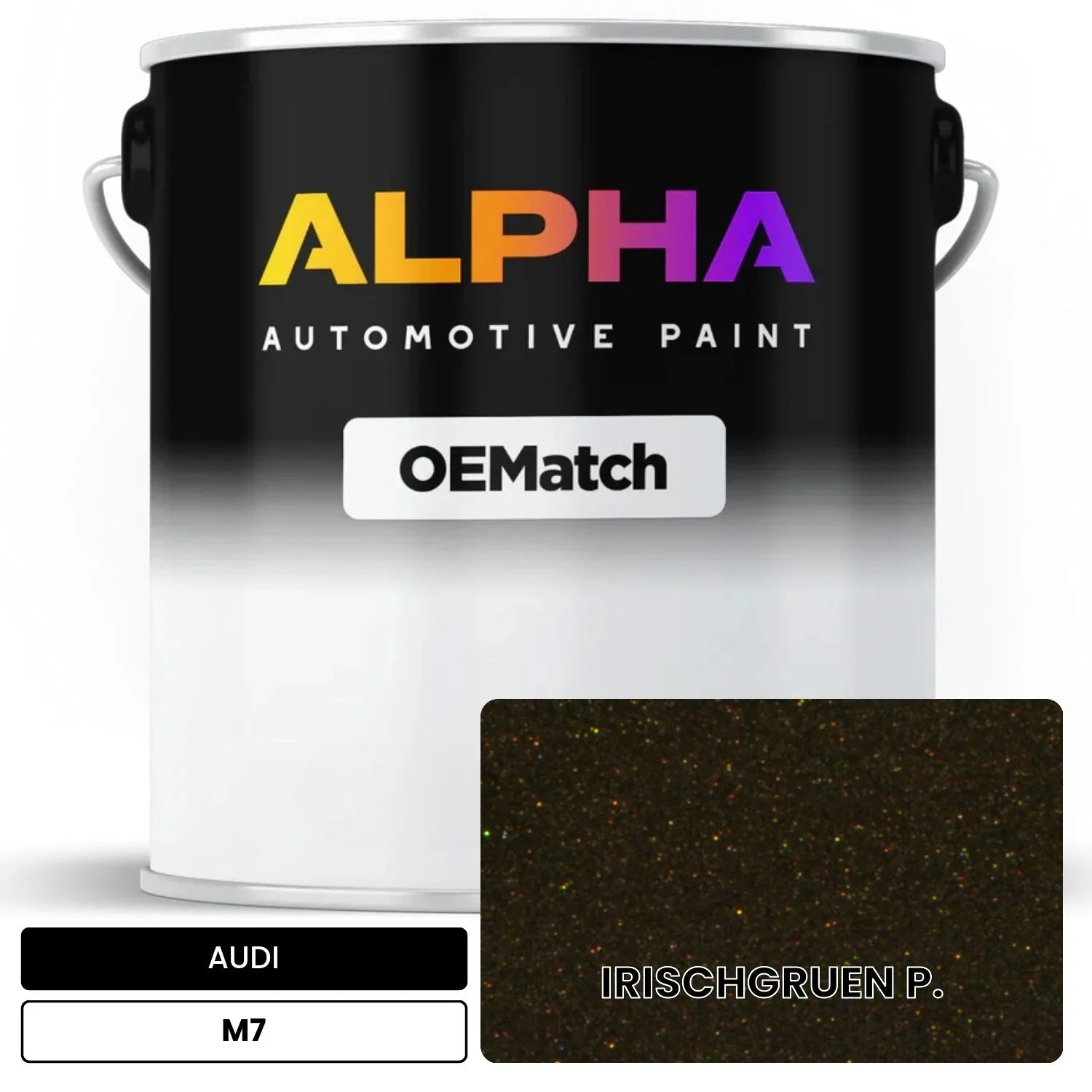 AUDI Irish Green M7 OEMatch Basecoat